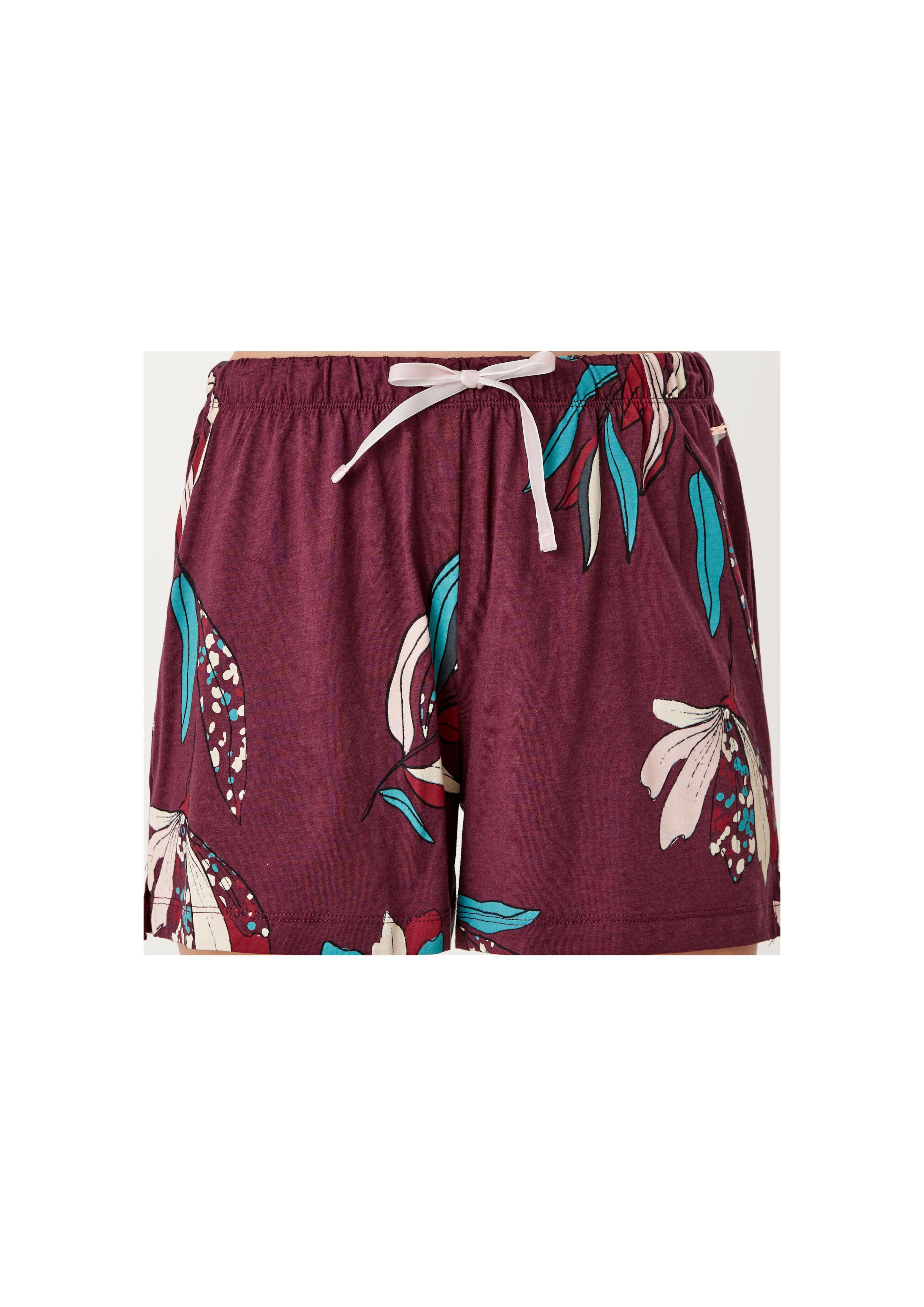 Pyjamashorts aus Viskose  6006459-46A1