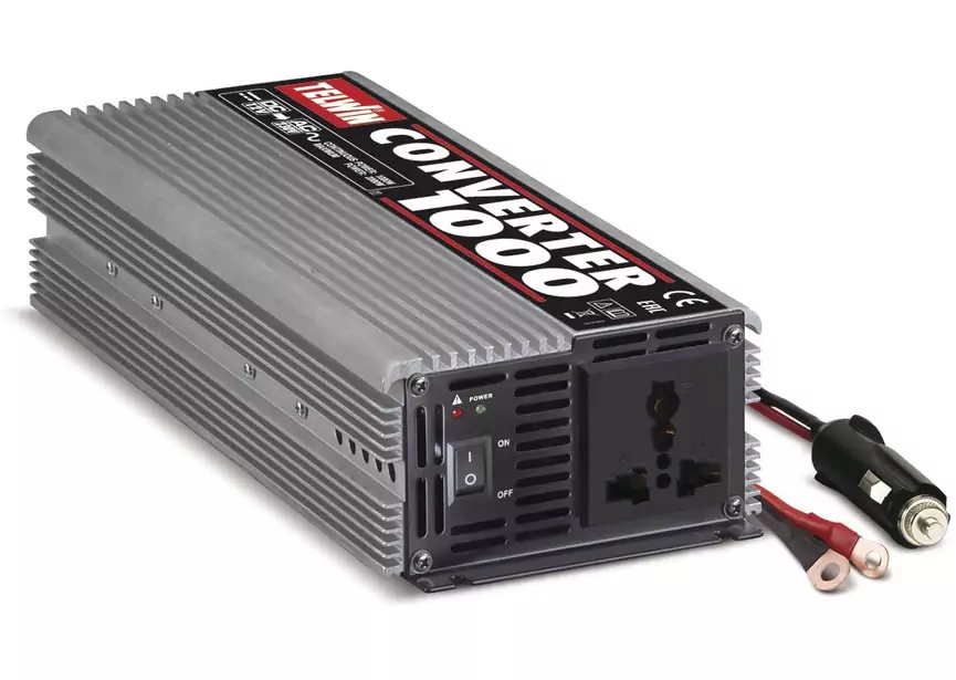 Telwin 830829447 CONV1000 Pretvarač napona od 12 V do 230 V AC