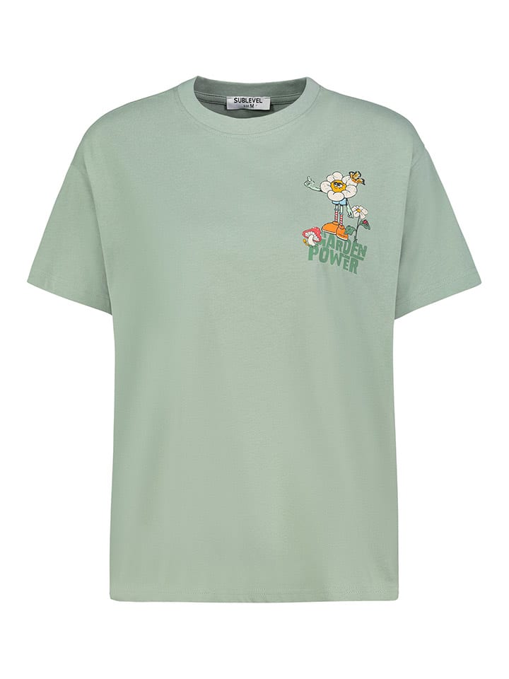 Sublevel Shirt in Hellgrün günstig kaufen