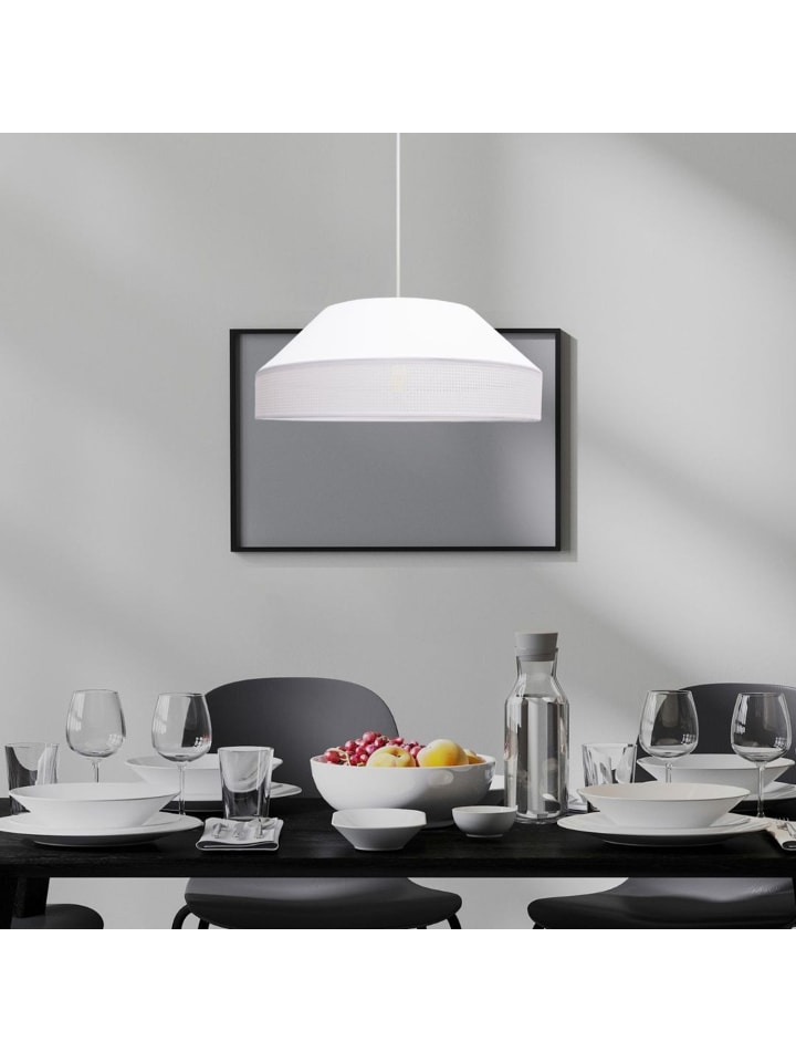 Licht-Erlebnisse Pendelleuchte in Weiß günstig kaufen onesize