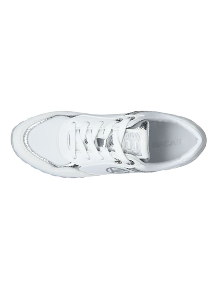 Bagatt Sneakers in Weiß/ Silber günstig kaufen