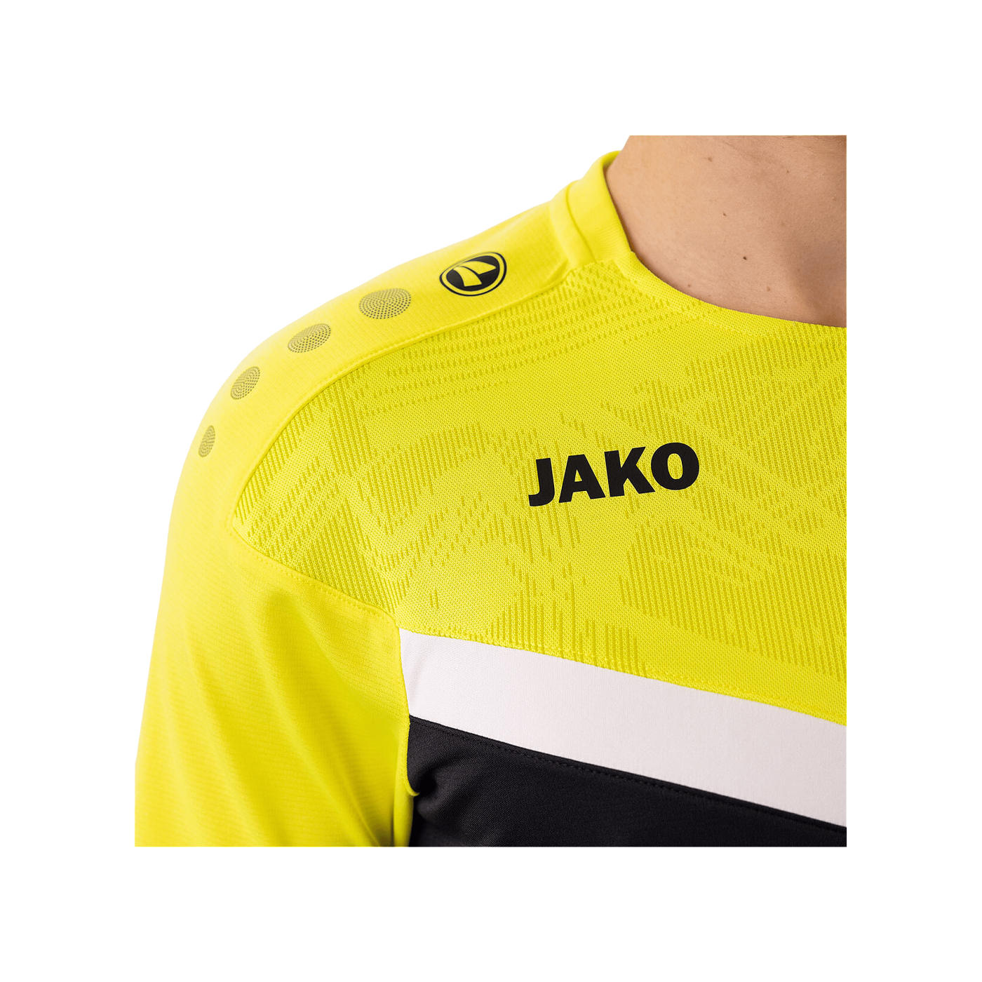 JAKO Icon T-Shirt Schwarz Gelb F808