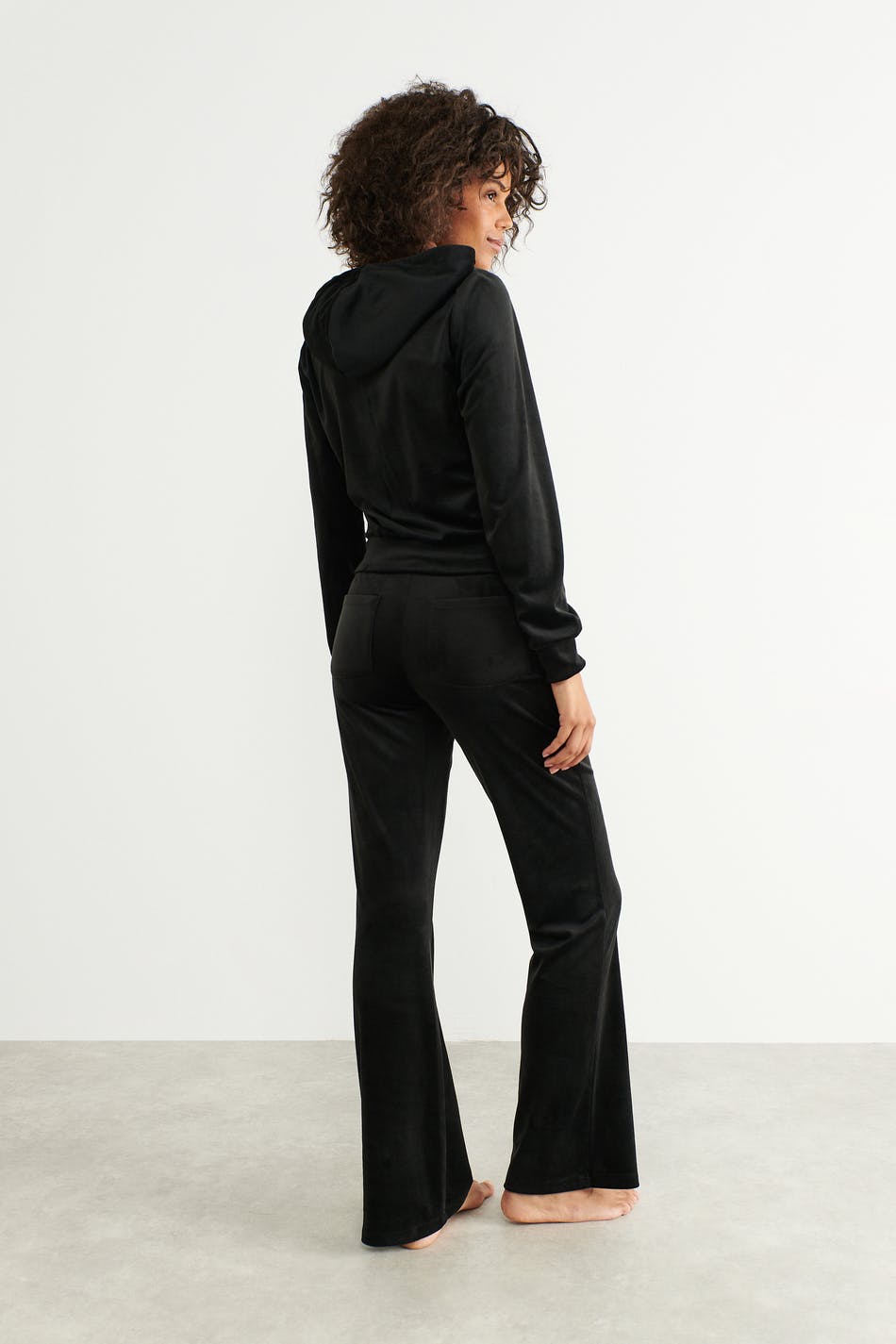 Velour trousers