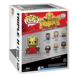 WWE Oversized POP! Vinyl Figur - Triple H (Skull King)