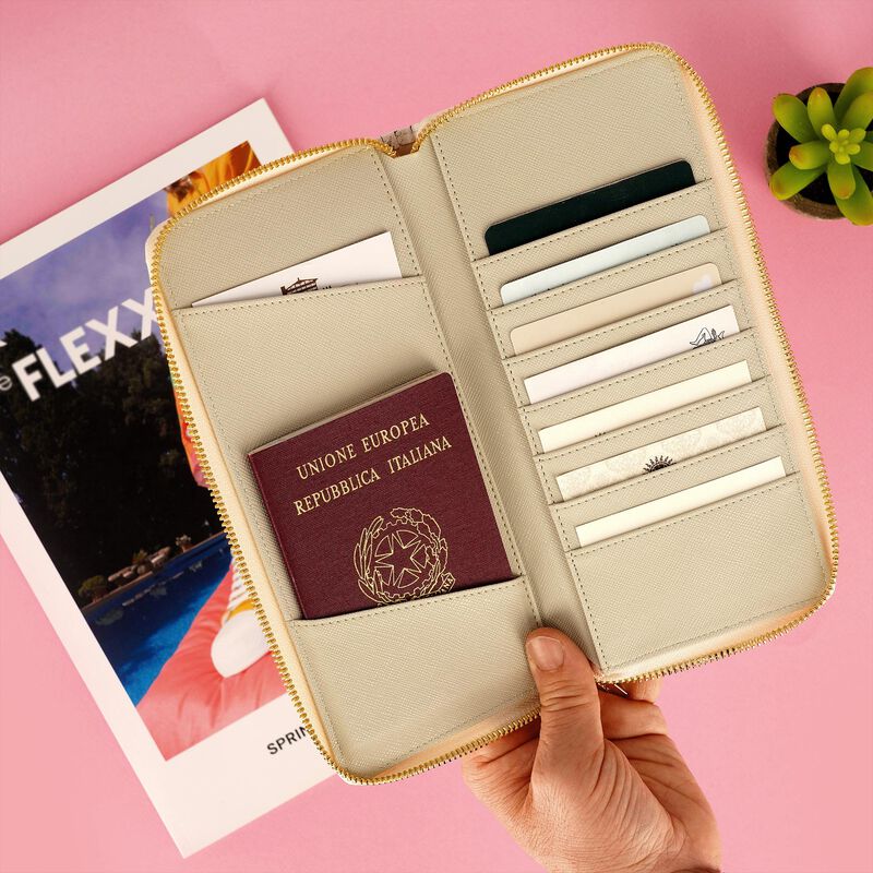 Peňaženka na cestovné doklady - RFID blokovanie