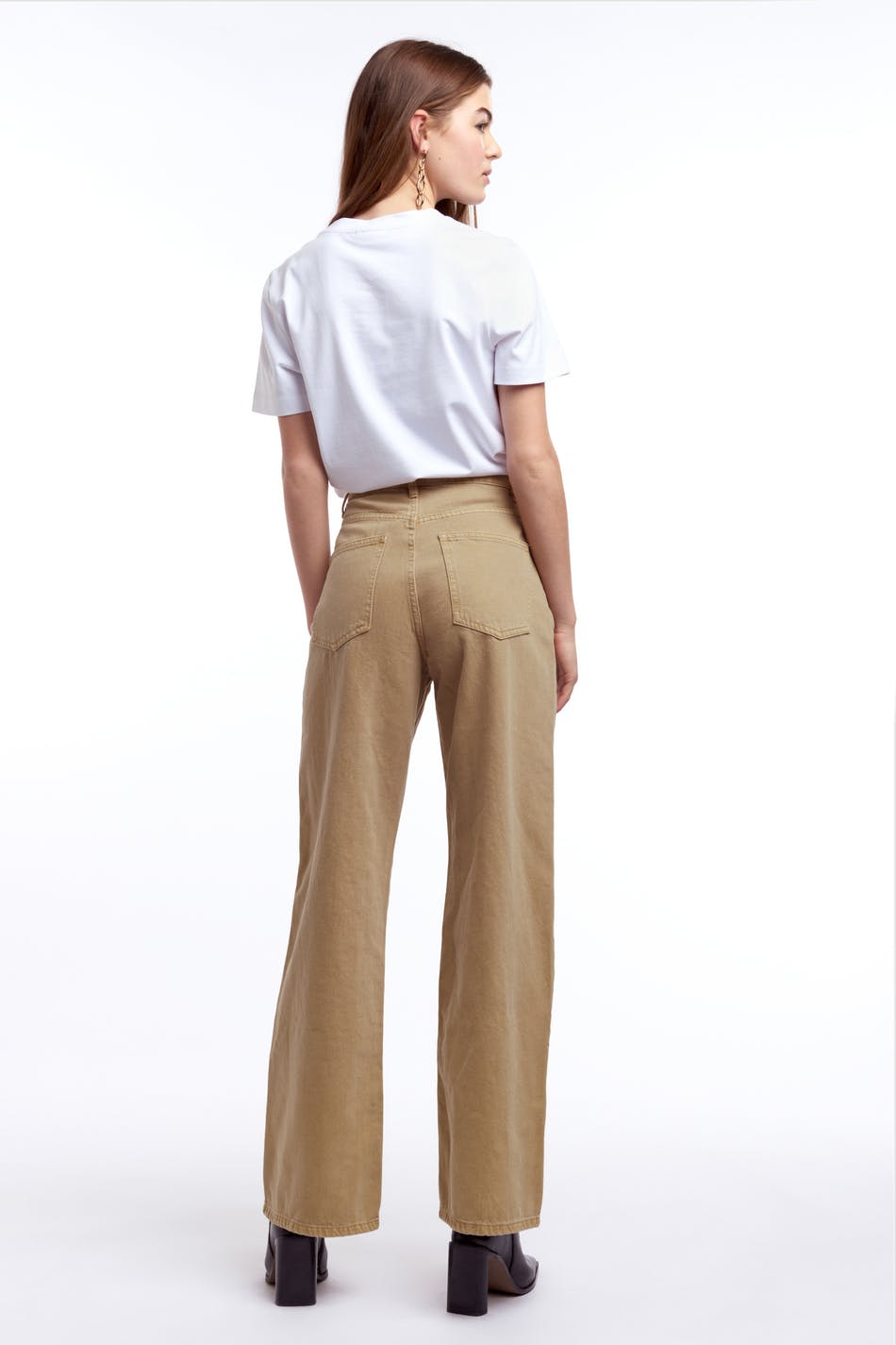 Wide leg jeans