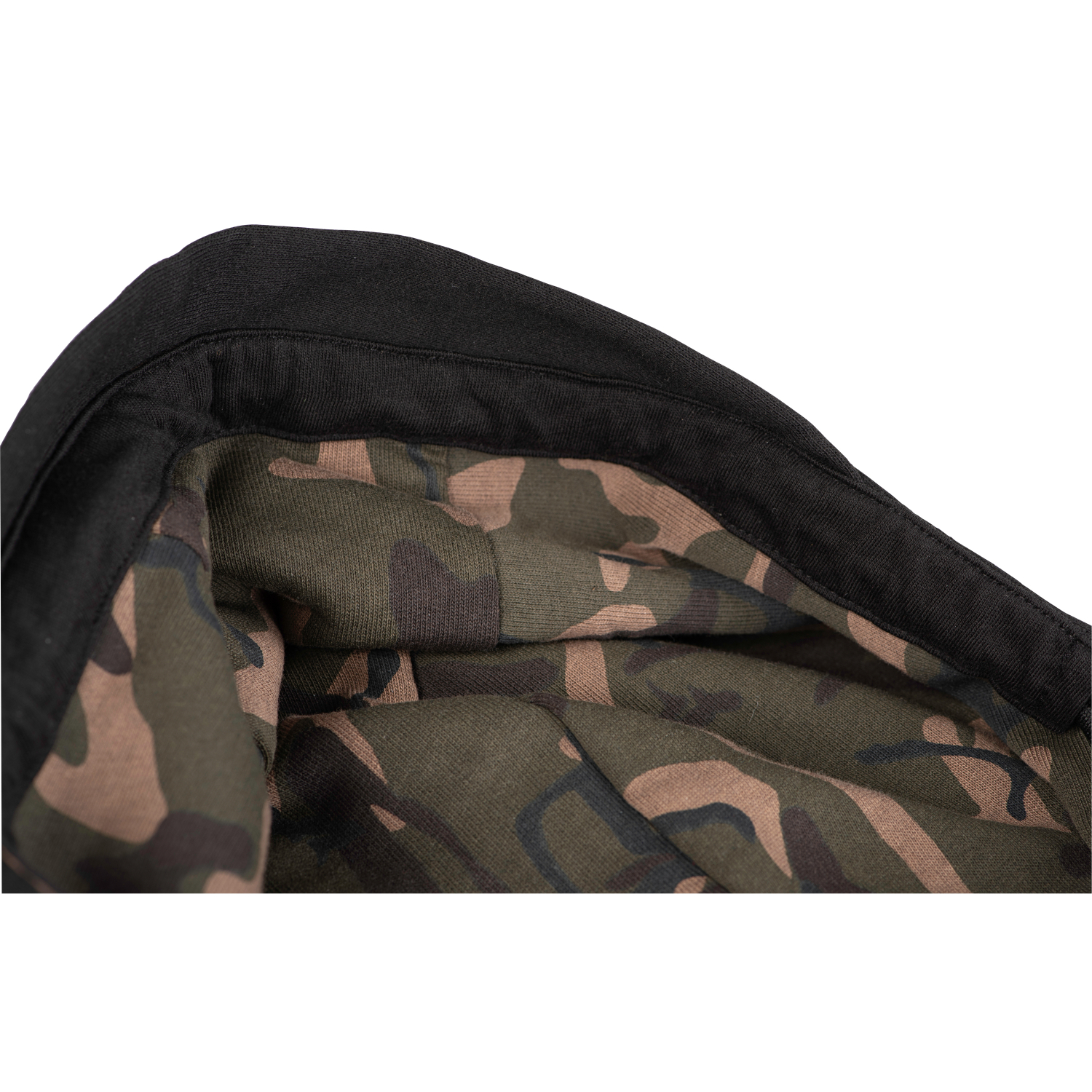 Fox Carp Herren LW Zip Hoodie (black/camo)