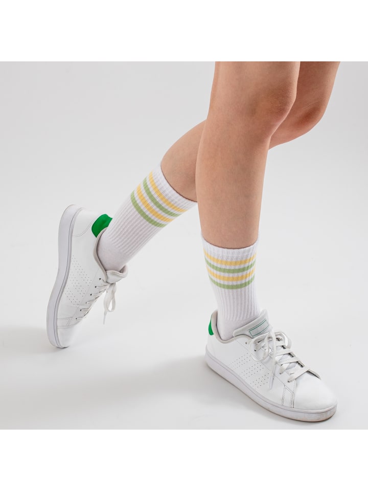 Occulto 6er Pack Retro Tennis Socken Steffi in 60s günstig kaufen
