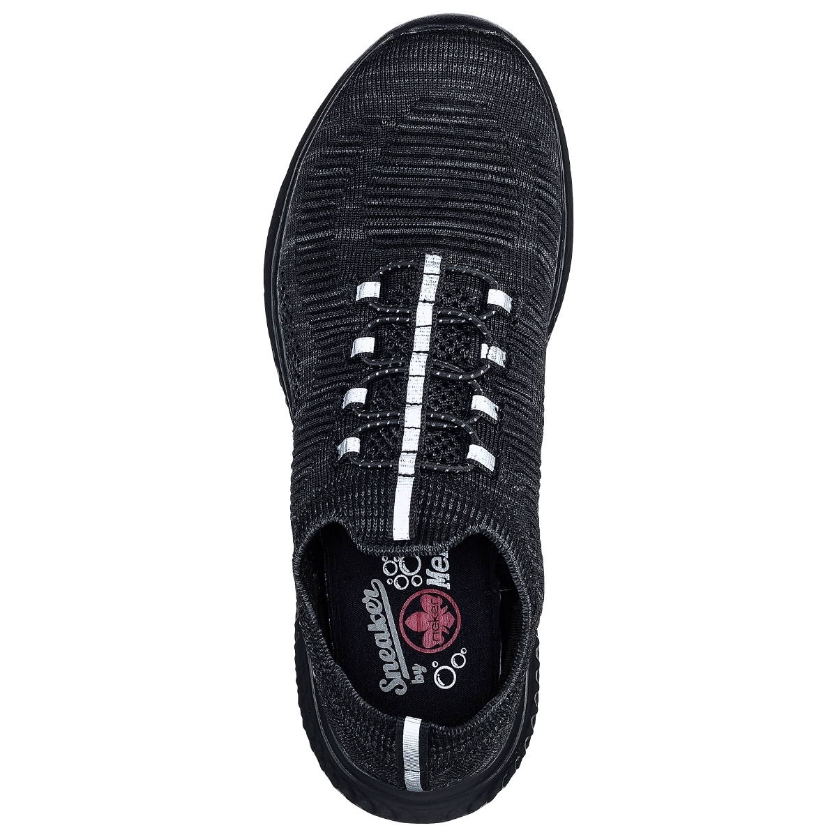 Rieker N9474 Sneaker Low grau