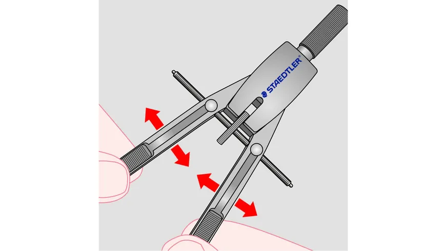 STAEDTLER Comfort Schnellverstellzirkel