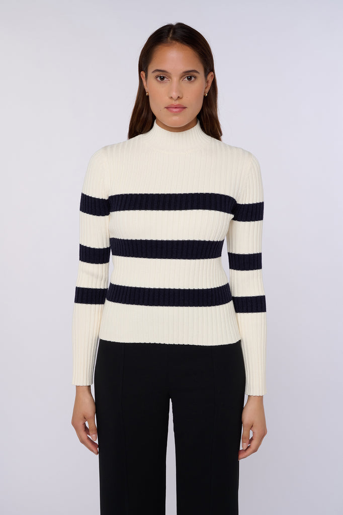 Pull Col Haut Sailor