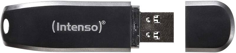 Intenso USB 3.2 USB-Stick Speed Line 128 GB Schwarz