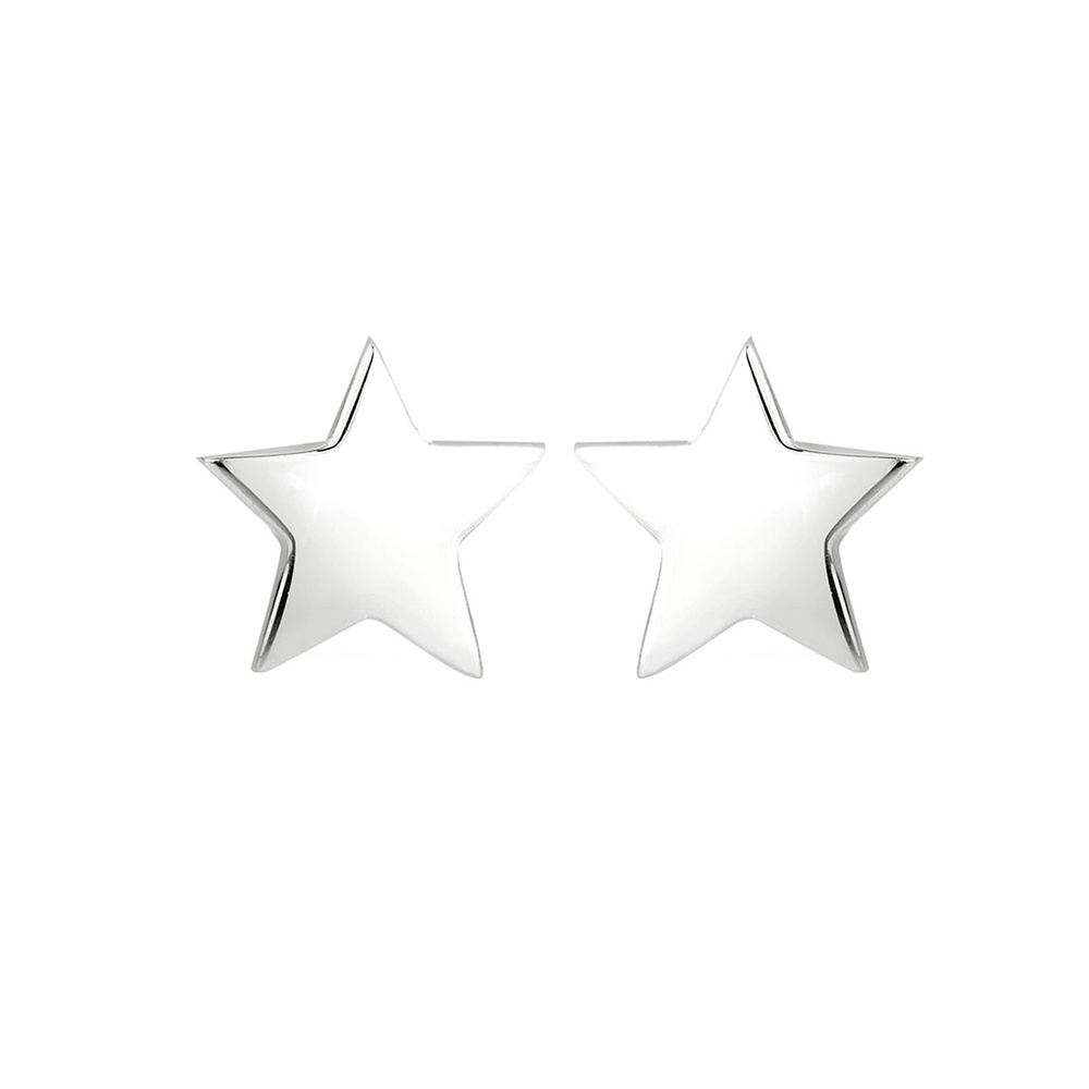 Elli Elli Boucles d'Oreilles Femmes Clous d'oreille étoile élégant en argent sterling  Boucles d'oreilles