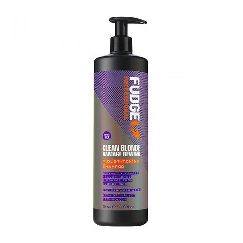 Fudge Clean Blonde Damage Rewind Violet тонирајући шампон 1.000 мл