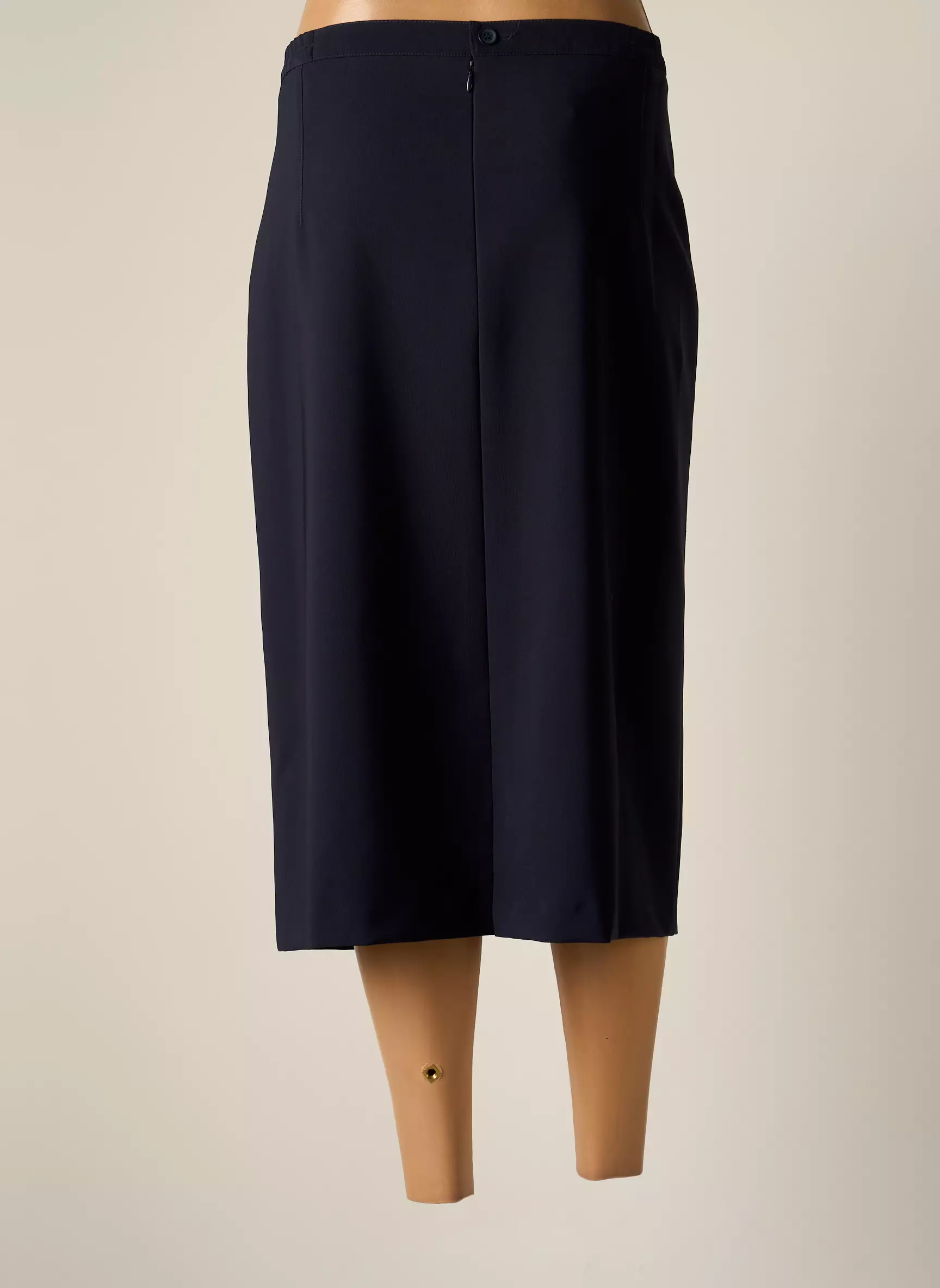 Jumfil Jupes Mi Longues Femme couleur bleu