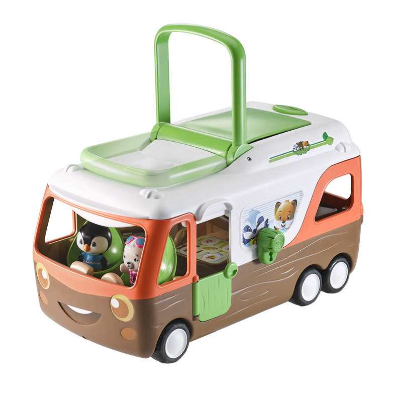 Lot Camping car Klorofil et 2 figurines offertes