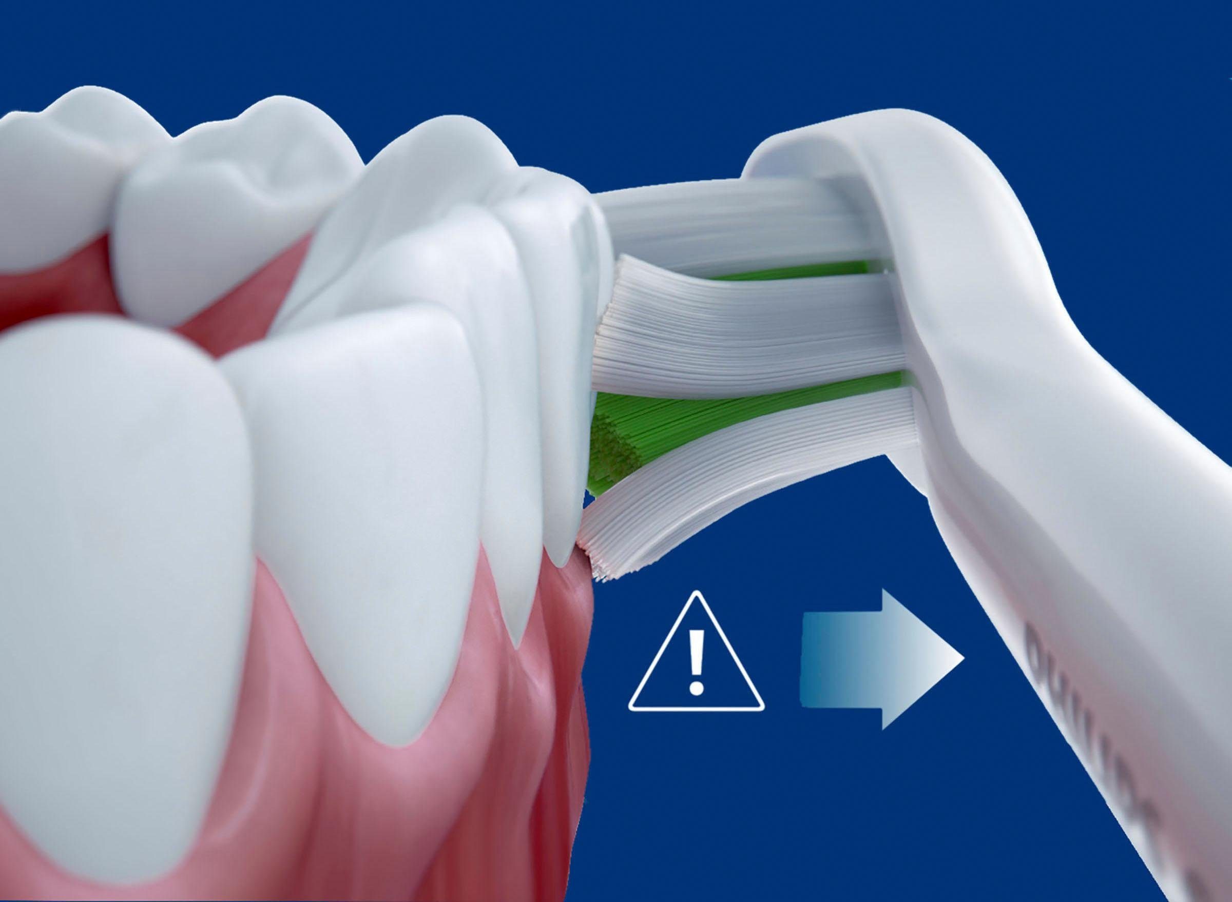 Philips Sonicare Elektrische Zahnbürste ProtectiveClean 5100, Aufsteckbürsten: 1 St., Schallzahnbürste, Drucksensor, 3 Programme