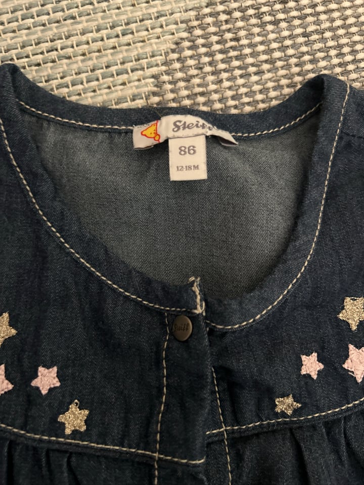 Steiff Jeanskleid in Dunkelblau günstig kaufen 86