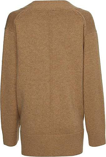 TOMMY HILFIGER Damen Strickjacke WOOL BLEND CARDIGAN Oversized Fit