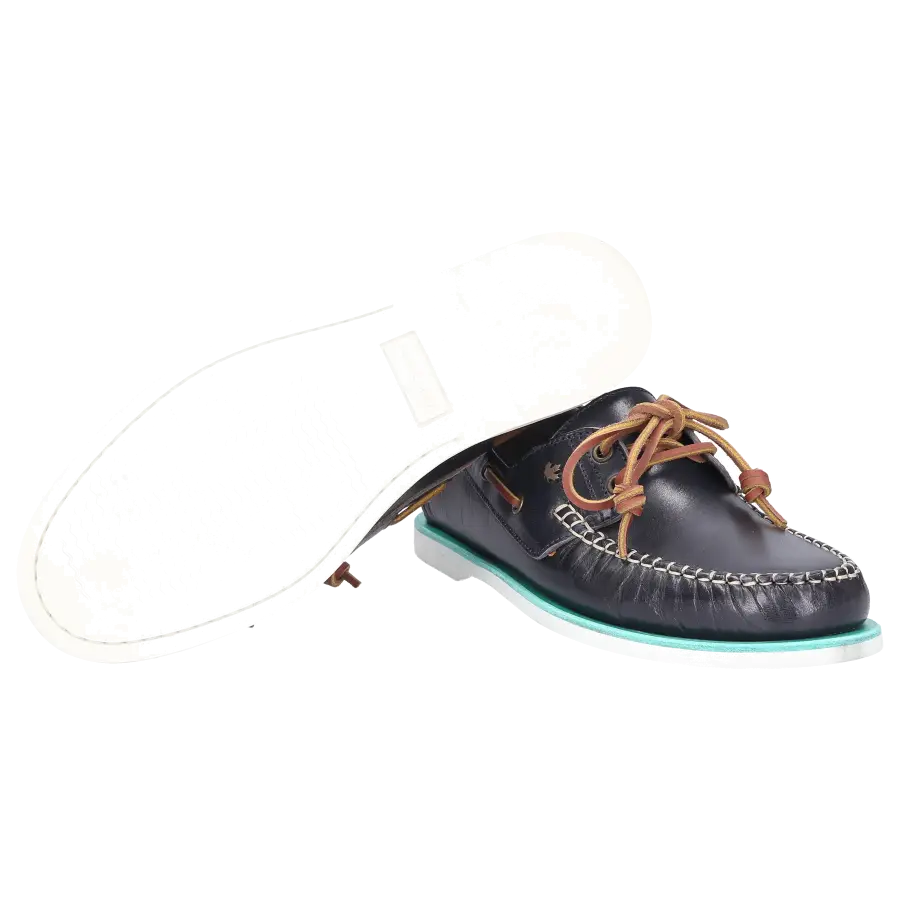 Dsquared2 - Bootsschuhe BOAT Kalbsleder - blau