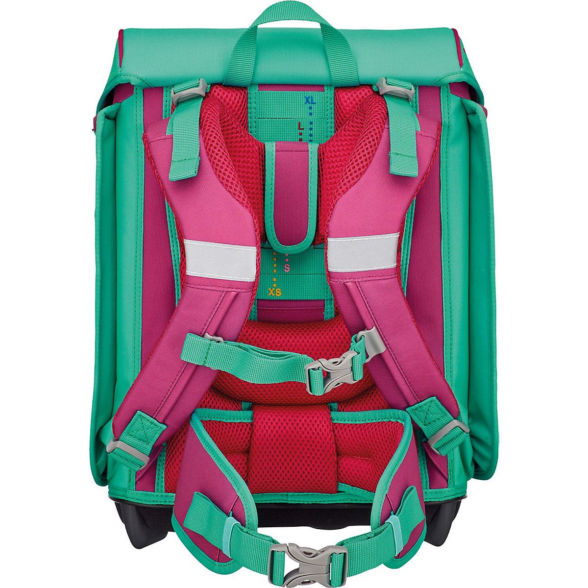Schulrucksackset ErgoFlex MAX Peppermint Pony, 5-tlg., inkl. Wechselbuttons (2023)