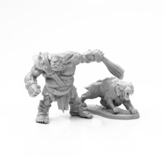 Hill Giant Hunter & Dire Lion