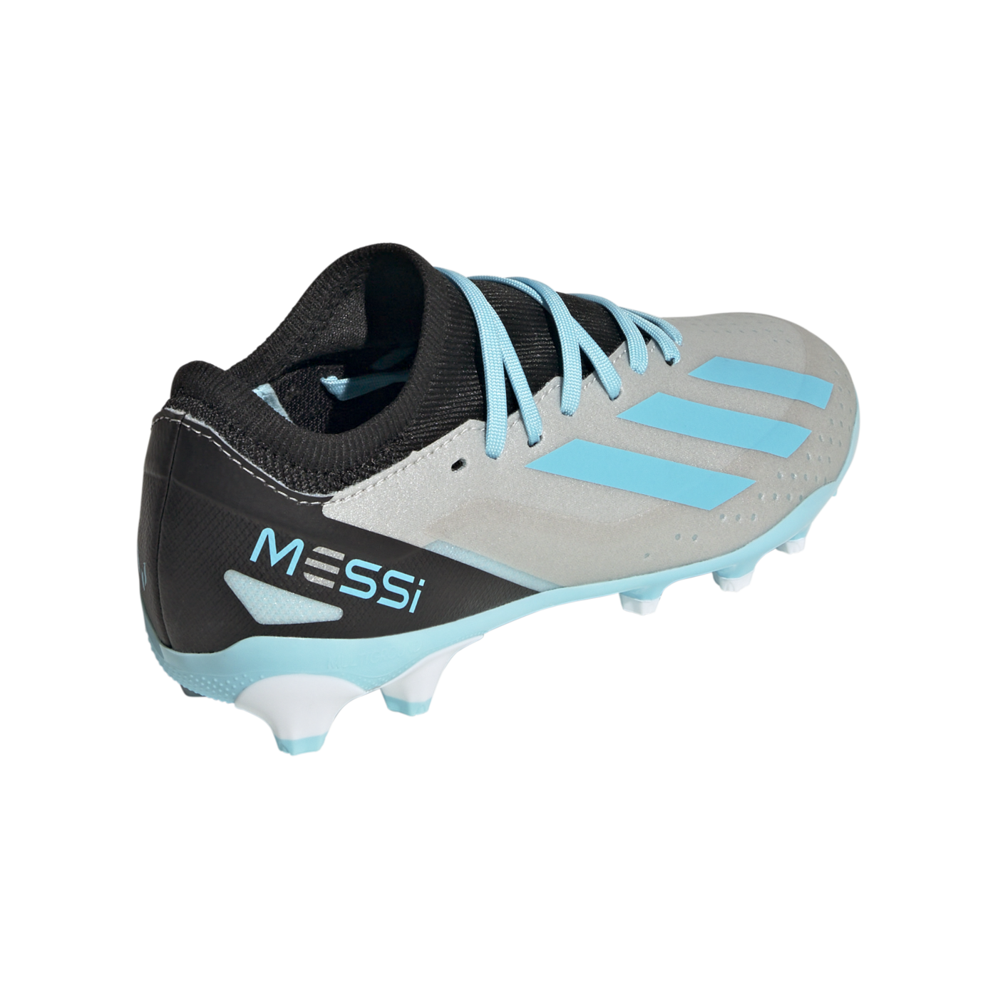 adidas X Crazyfast Messi.3 MG Kids Silber Blau
