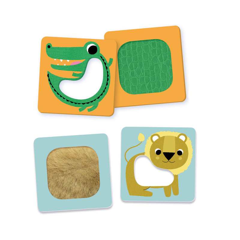 Jeu Les animaux à toucher jungle Nathan