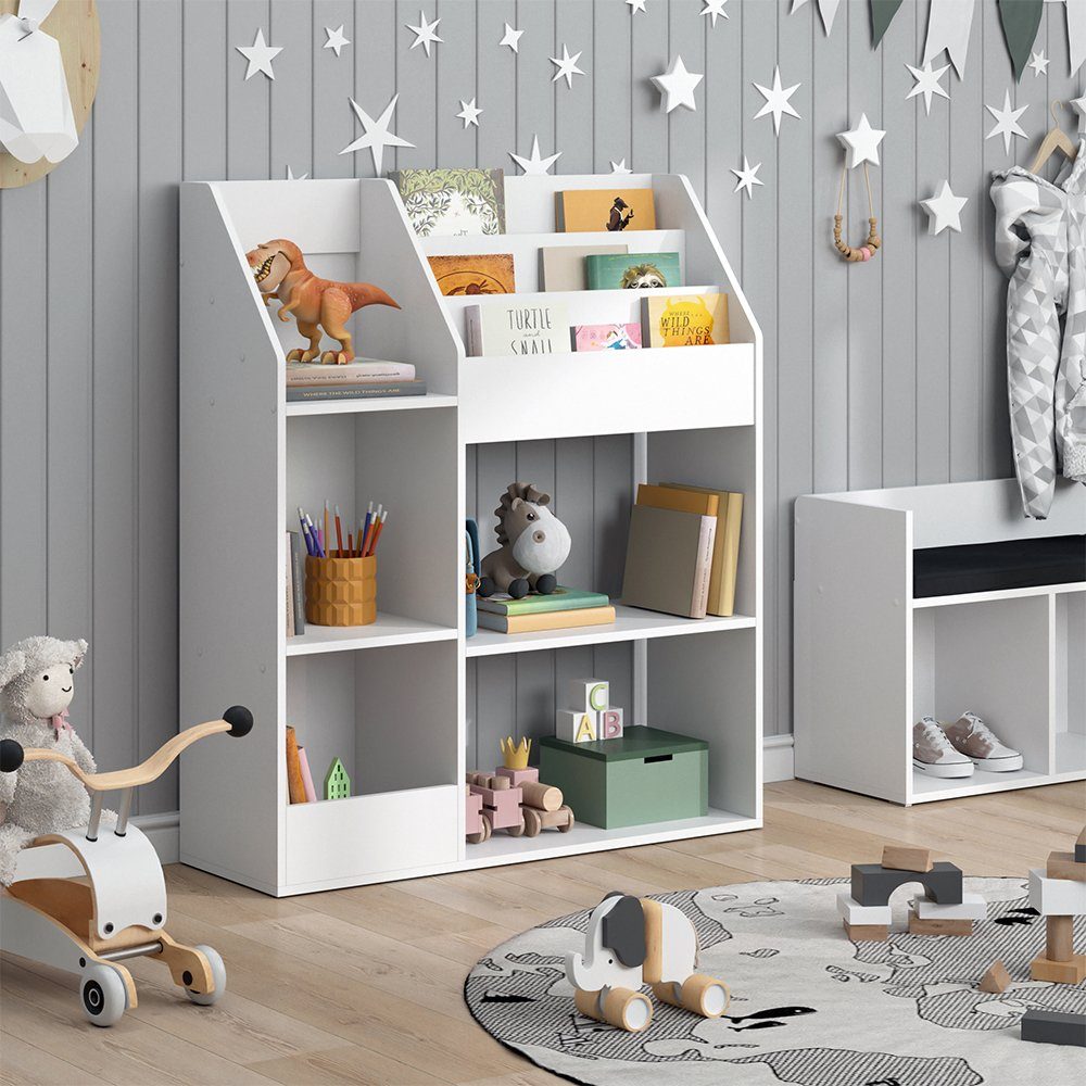 Vicco Bücherregal Kinderzimmerregal LUIGI Weiß