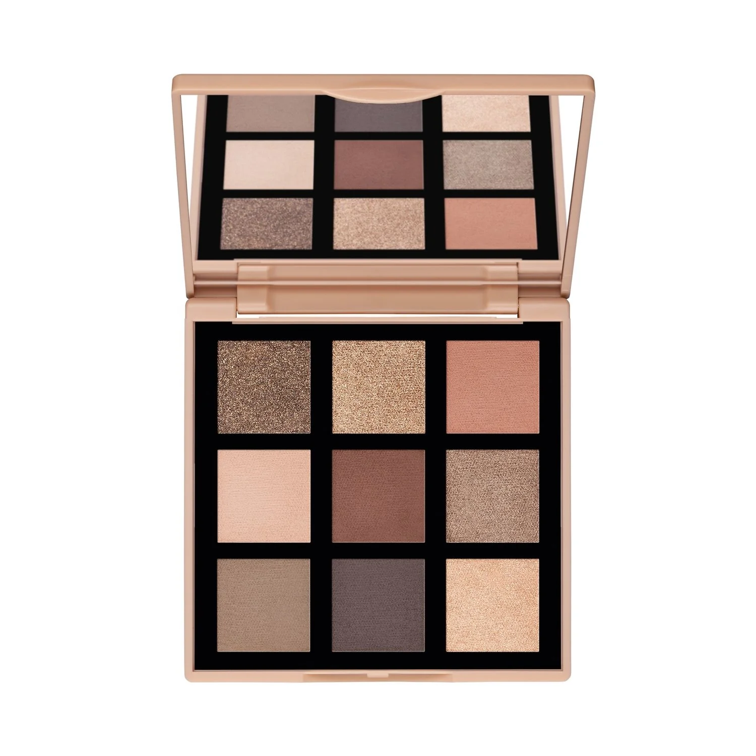 Paleta de sombras de ojos Nude Warm - Paleta de sombras de ojos, sombra de ojos compacta