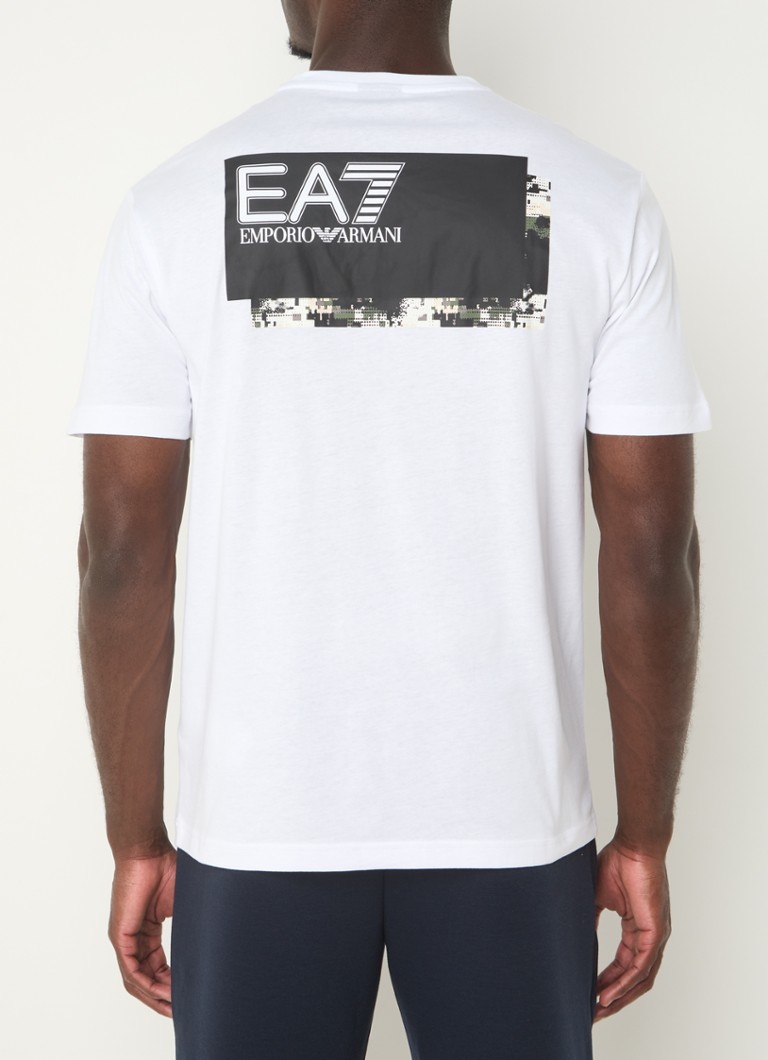 Tricou Emporio Armani cu logo imprimat
