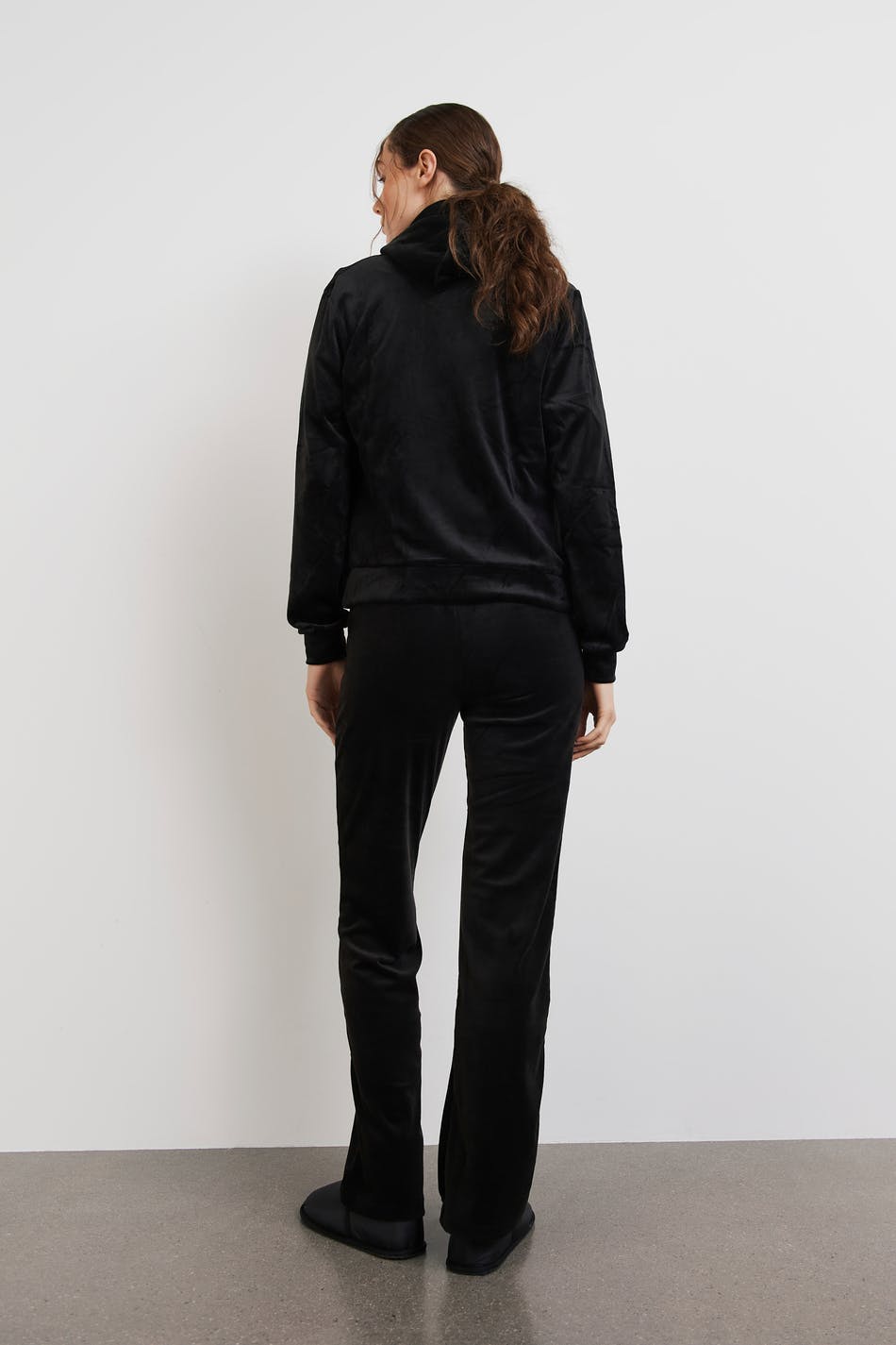 Cecilia velour trousers