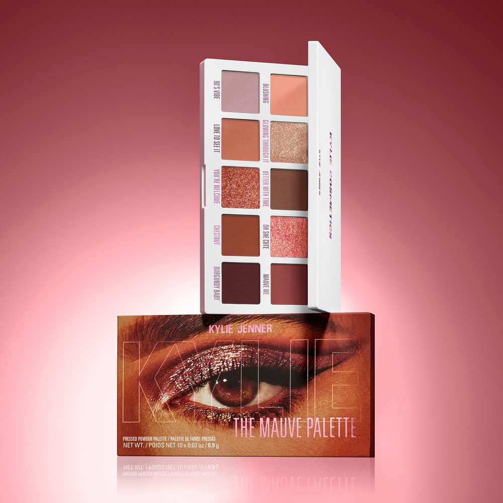 kylie by kylie jenner Kyshadow Palette Mauve Palette de fards pressés