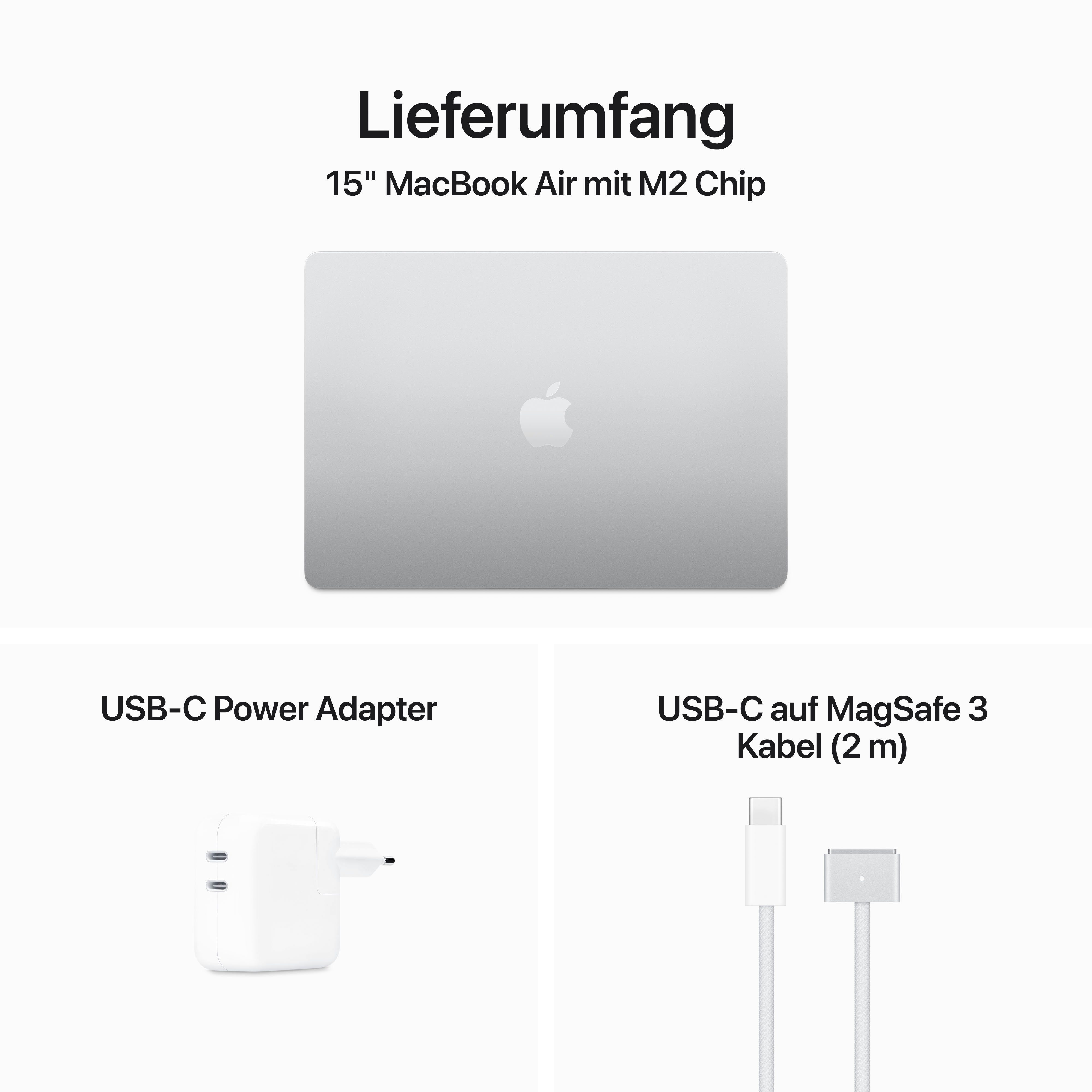 Apple CTO MBA15 Z18Q M2 8/10 16/1TB DE Notebook (38,91 cm/15,3 Zoll, Apple M2, 10-Core GPU, 1000 GB SSD)