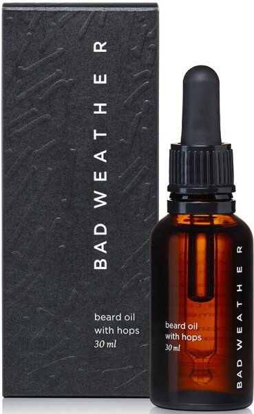 Bad Weather Beard Oil With Hops Bartöl