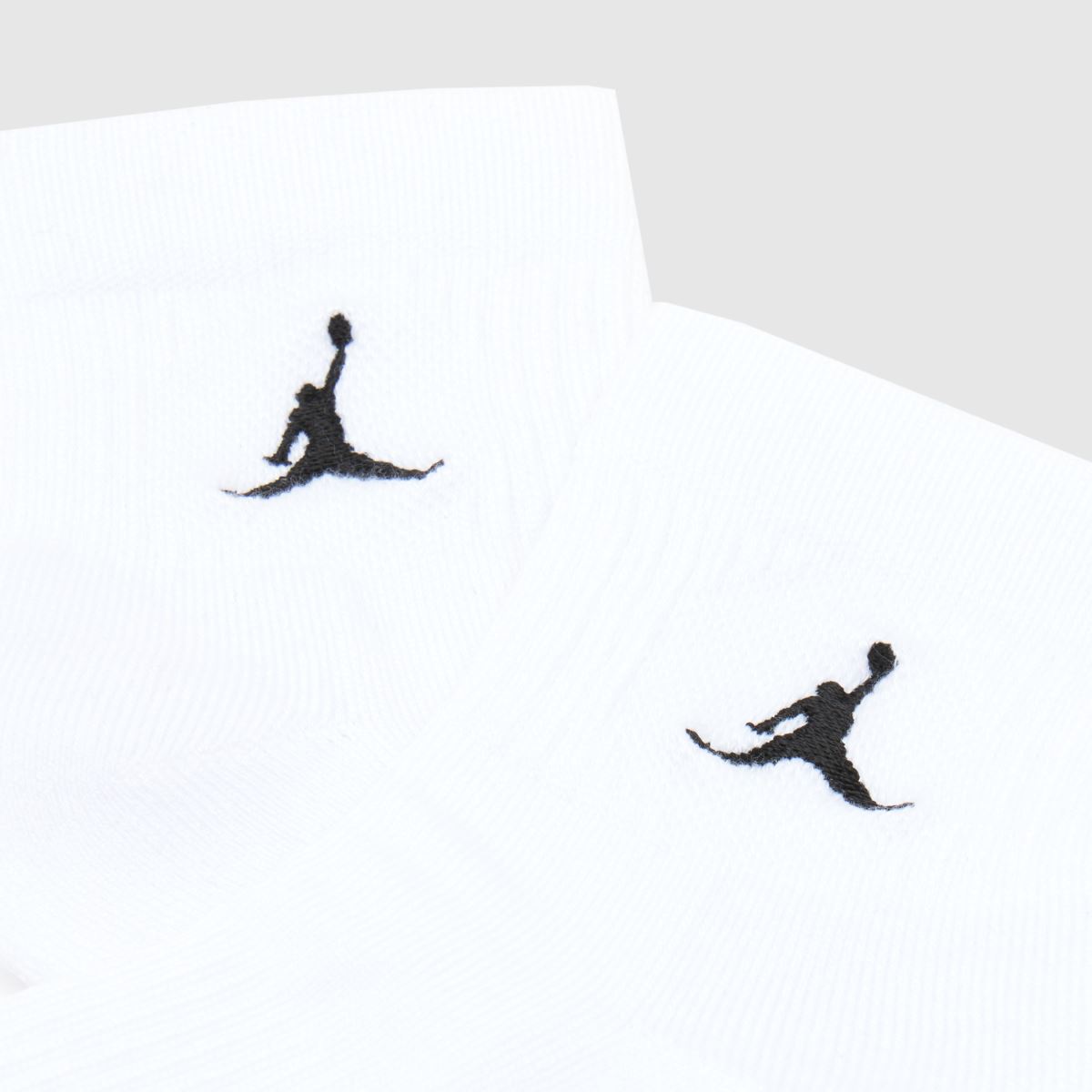 Nike Jordan vita och svarta ankelstrumpor 3-pack