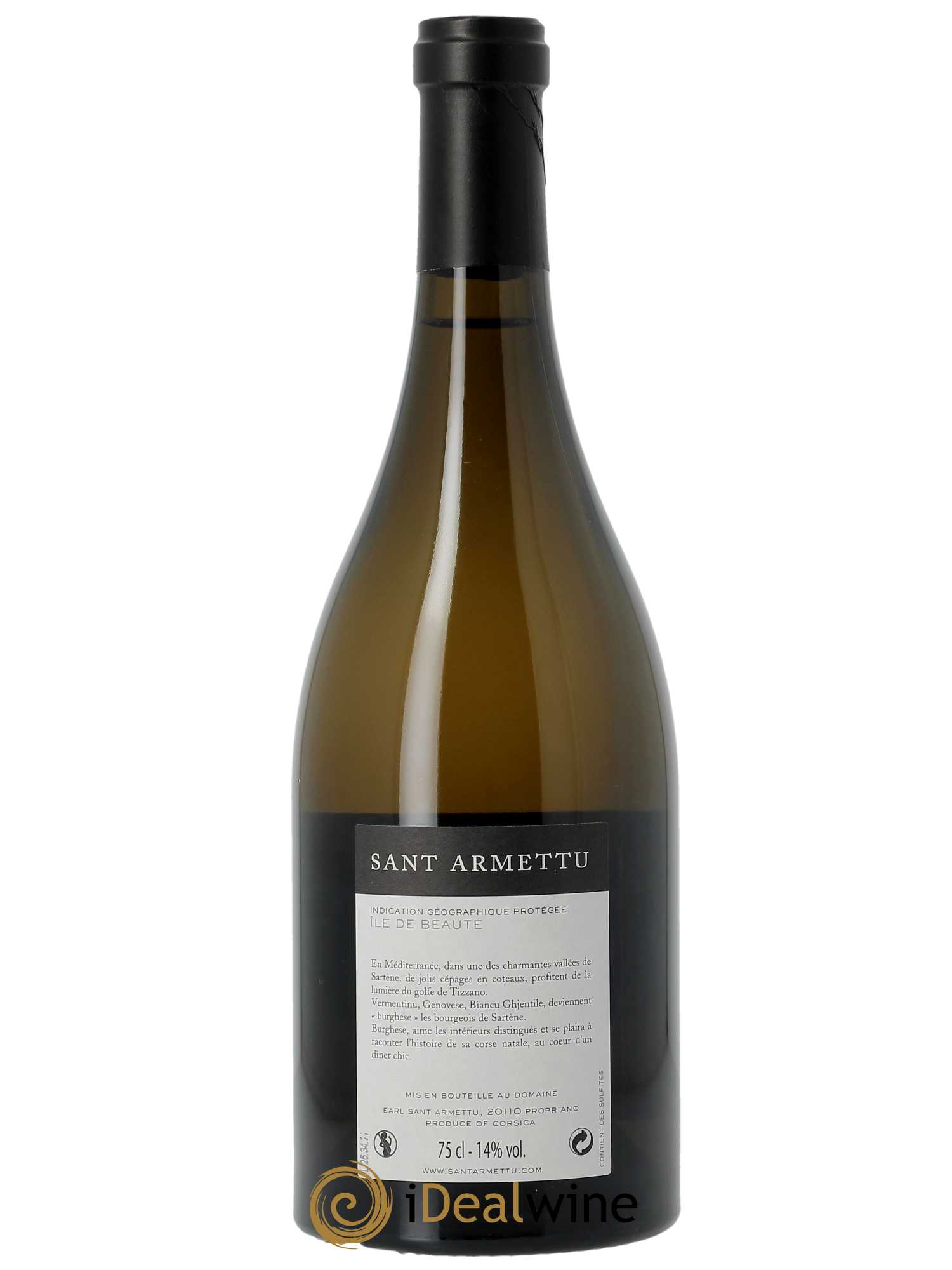 IGP Ile de Beauté Burghese Sant Armettu (Domaine)  2020 - Lot de 1 Bouteille