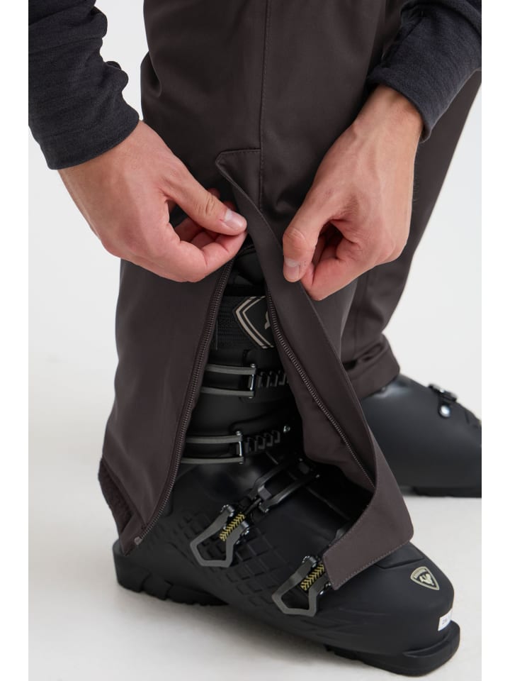 North Bend Skihose NBGilles M 173207MMM W-PRO 15.000 mit wasserdichter Beschichtung Skihose mit Träger in Grau günstig kaufen