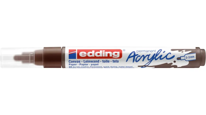 edding Acrylmarker 5100 medium schokobraun schokoladenbraun