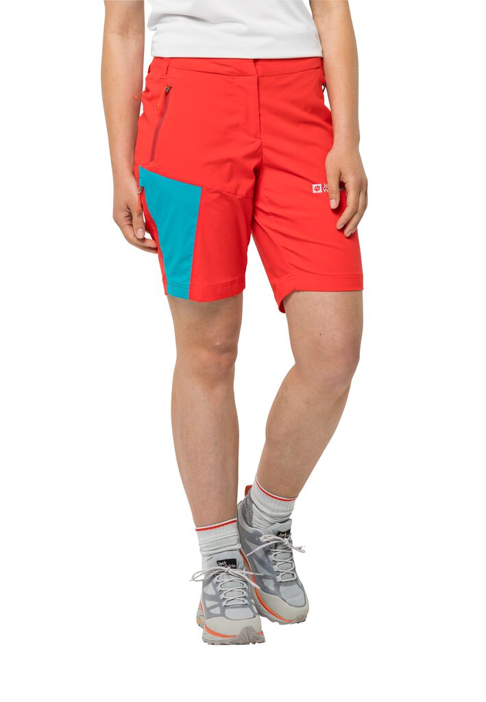 GLASTAL SHORTS W Kurze Softshellhose Damen