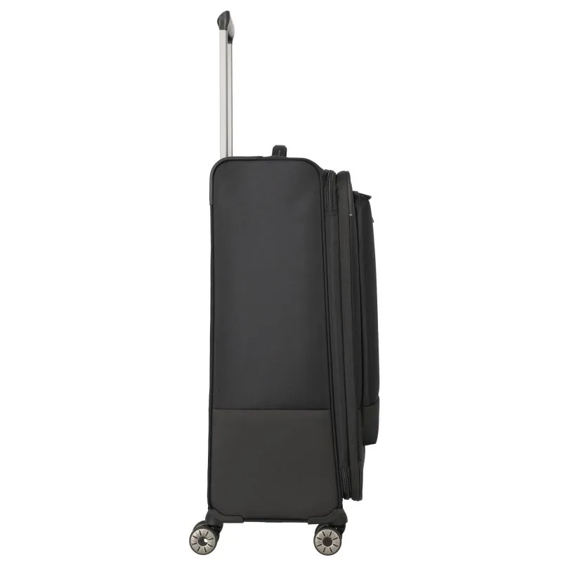Travelite CROSSLITE Trolley L (77 cm) - Schwarz