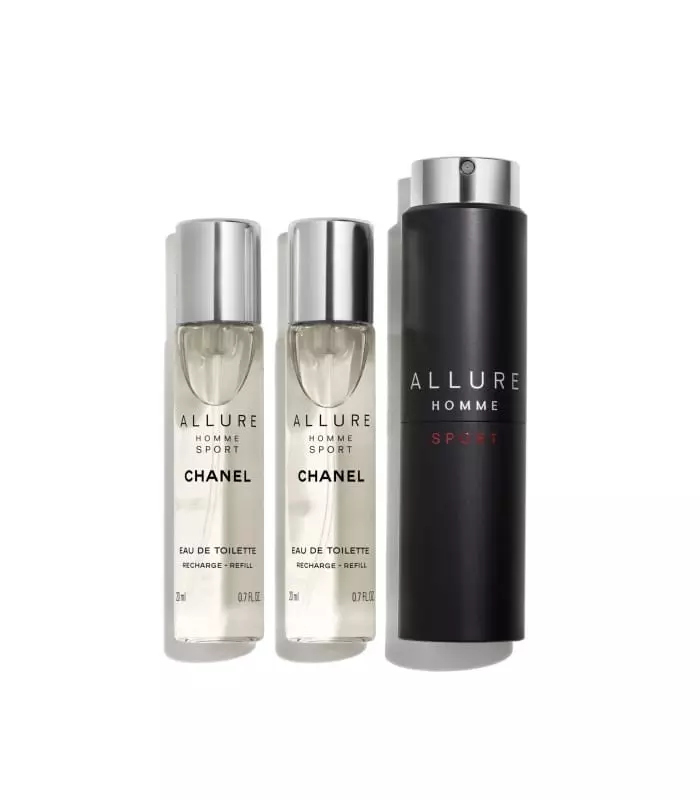 ALLURE HOMME SPORT Eau de Toilette Vaporisateur de Voyage Rechargeable