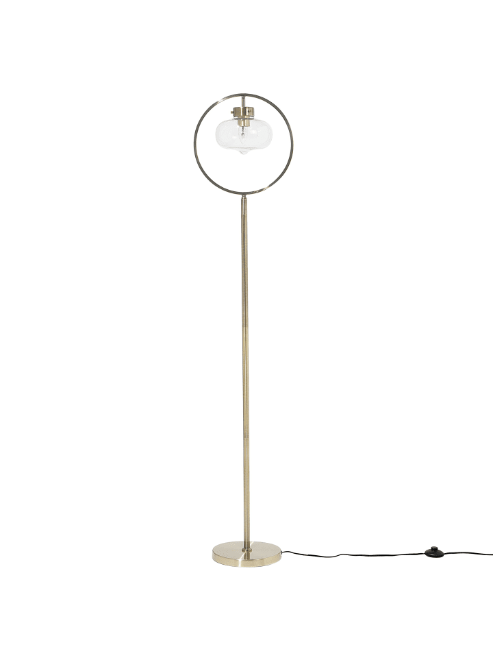 Beliani Stehleuchten SEVERN in Gold - (W) 35 x (H) 168 x (L) 35 cm günstig kaufen onesize