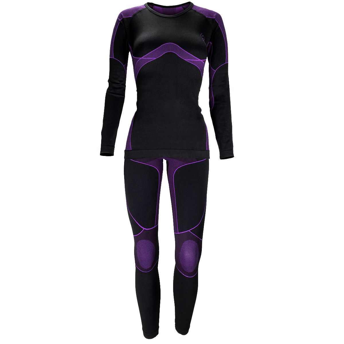 Black Snake Lilac Damen Funktionsunterwäsche Set