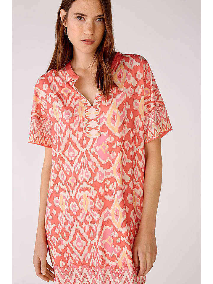 Oui Kleid in Orange günstig kaufen 38
