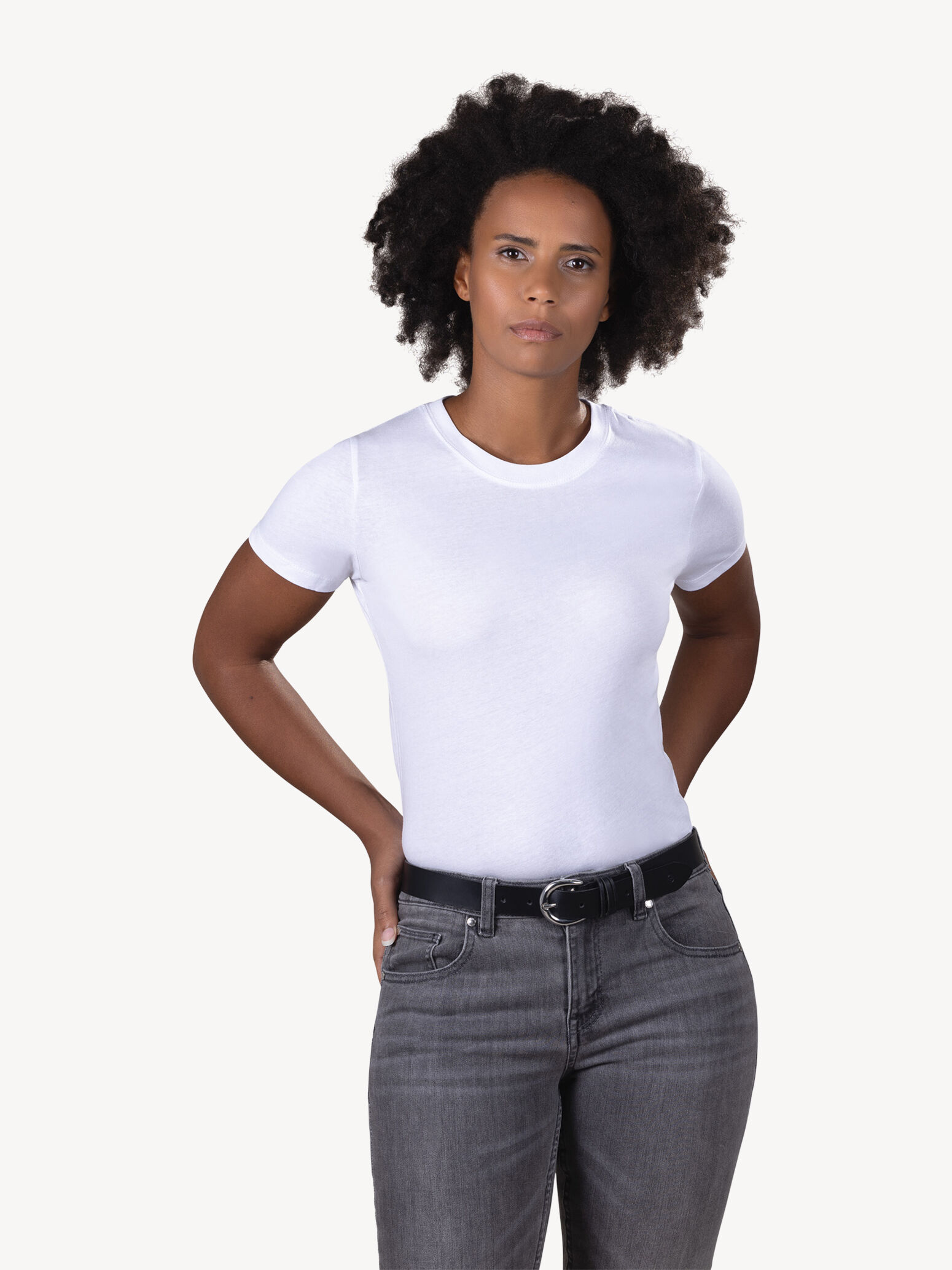 Ceinture en cuir - noir