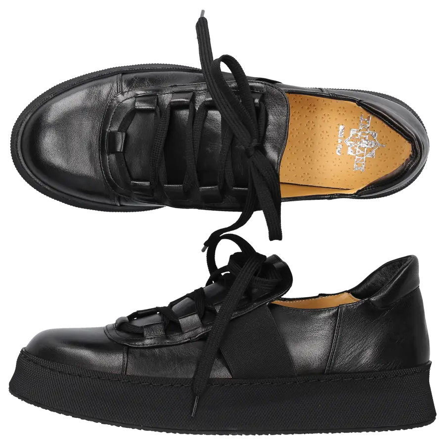 Truman's - Sneaker low 9750 Nappaleder - schwarz