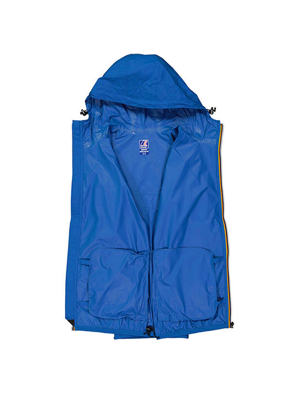 K-WAY, Regenjacke, Mikrofaser, royalblau