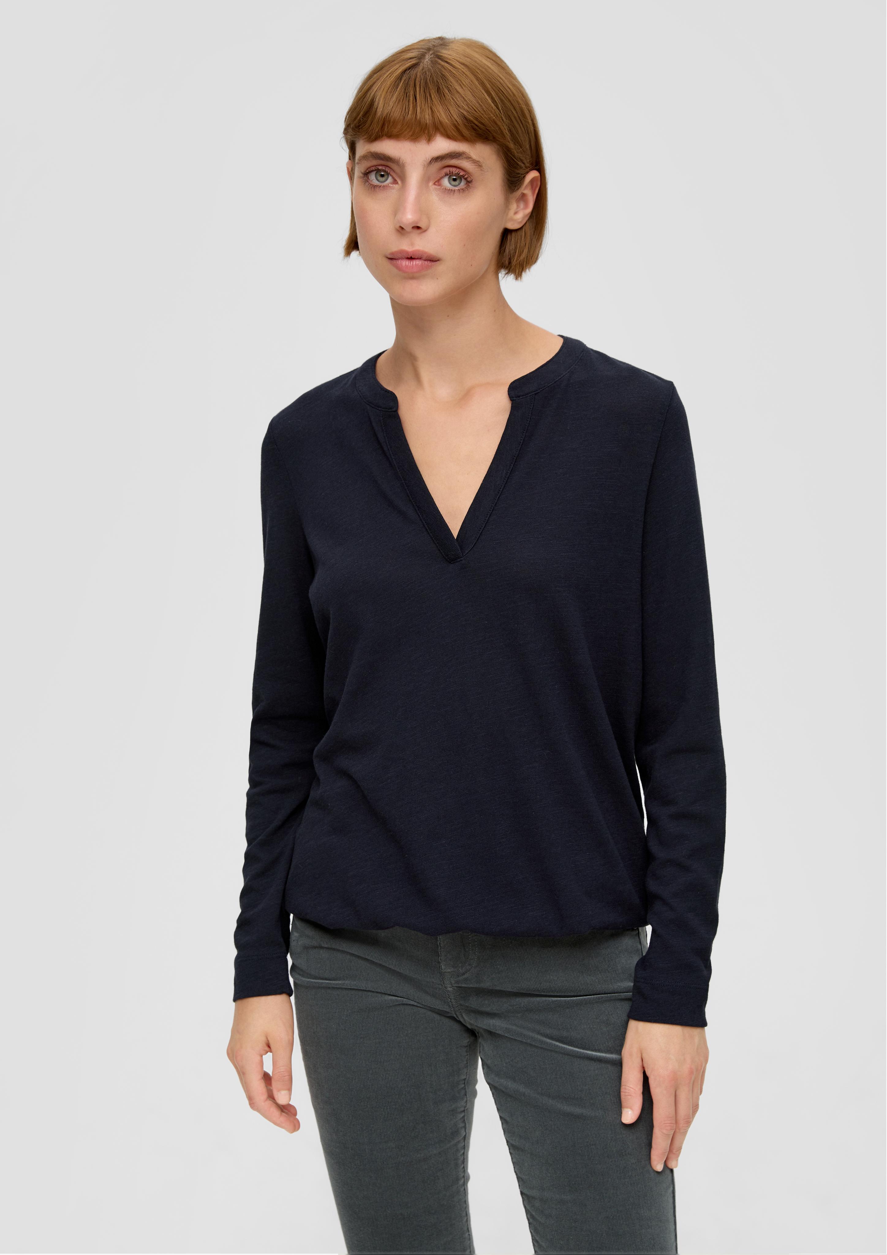 Longsleeve mit Flammgarnstruktur  2138228-5959