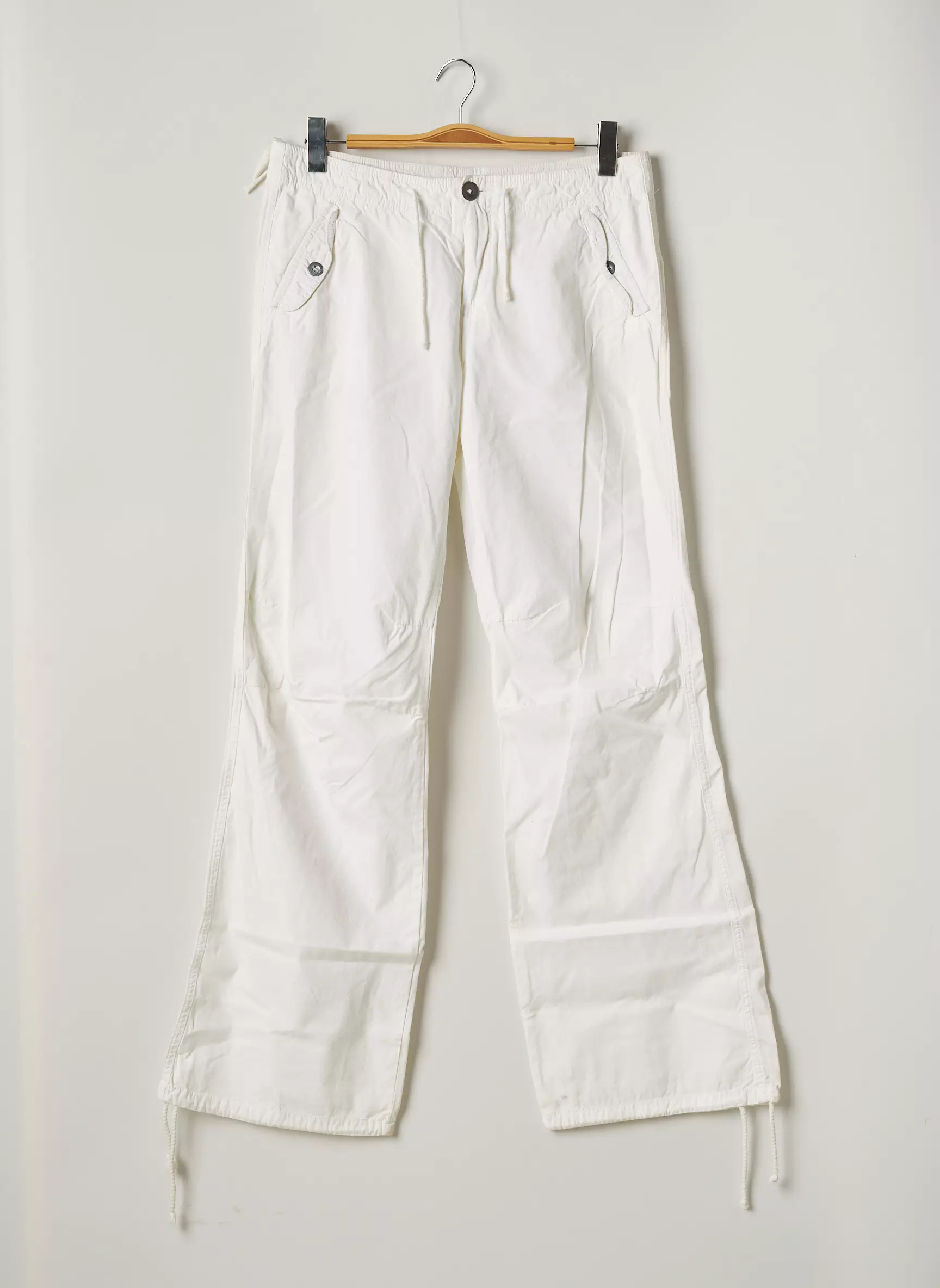 Aem Kei Pantalons Larges Femme couleur blanc